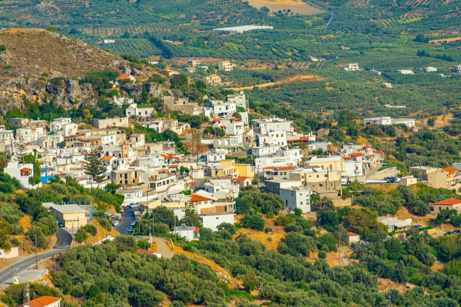 Myrthios village